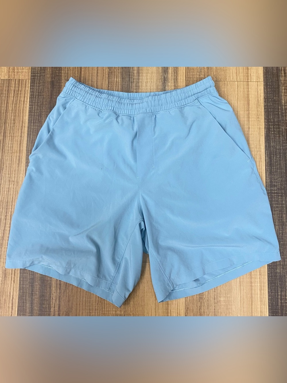 Lululemon Pace Breaker Shorts 7'' Lined Men's Medium Ocean Blue